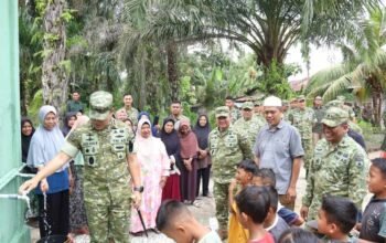 Pangdam XIX Tuanku Tambusai Tinjau Manunggal Air, 512 Warga Rasakan Manfaatnya