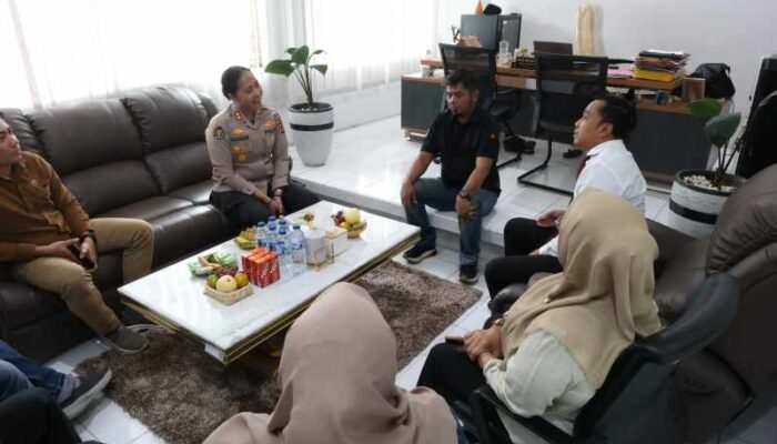 Perkuat Sinergi, Polres Agam dan Kantor Pertanahan Bahas Isu Pertanahan
