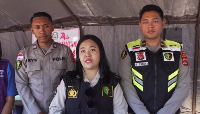 Keslap Posko Ende Hadirkan Poli Anak dan Poli Gigi untuk Layani Keluhan Warga
