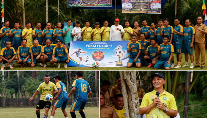 Wabup Kaur Buka PSKM FC Cup I, Turnamen Bola Jadi Penggerak Ekonomi Warga