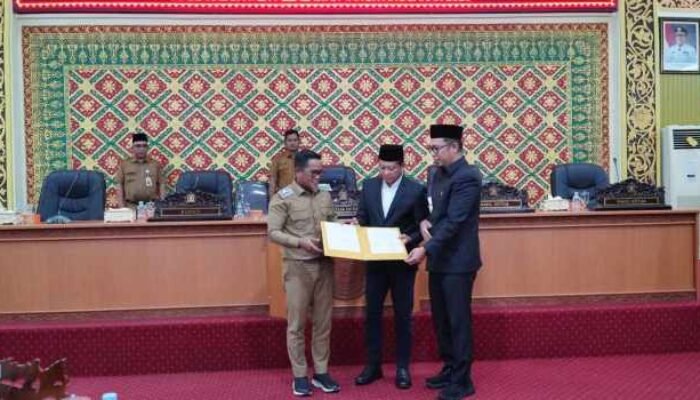 Pemkab dan DPRD Sepakati KUA-PPAS Perubahan APBD Pelalawan 2026