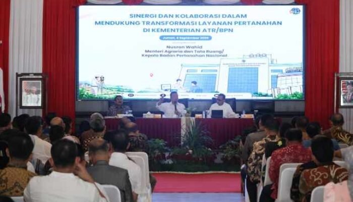 Menteri ATR/Kepala BPN: Transformasi Organisasi dan Layanan Pertanahan Harus Bermuara pada Kepastian bagi Masyarakat