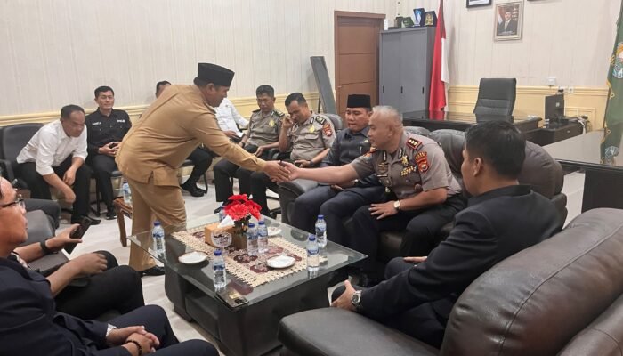 Perkuat Sinergitas, Kapolres Kaur Silaturahmi dengan Ketua DPRD