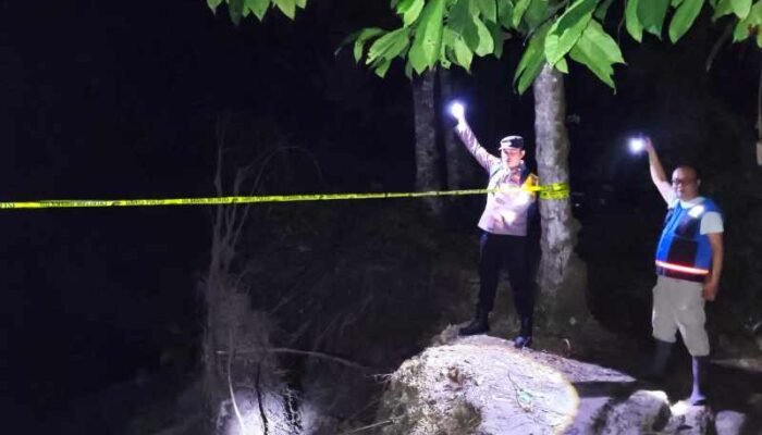 Tanggapi Laporan Bencana Longsor dan Potensi Bahaya Listrik, Polsek Gido Gerak Cepat Amankan TKP di Gunungsitoli Idanoi