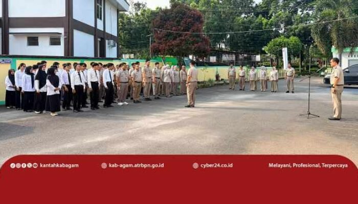 Lewat Apel Pagi, Kantah Agam Pacu Percepatan Layanan dan Pastikan Masyarakat Tak Menunggu Tanpa Kepastian