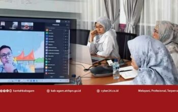 Perkuat Sinergi, Kantah Agam Gelar Monitoring dan Evaluasi Bersama PPAT Kabupaten Agam