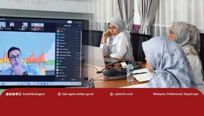 Perkuat Sinergi, Kantah Agam Gelar Monitoring dan Evaluasi Bersama PPAT Kabupaten Agam