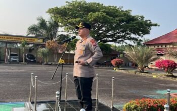 Apel Perdana Jam Pimpinan, Kapolres Kaur AKBP Wiwin Syamsul Arifin Perkenalkan Commander Wish “GAGAH”