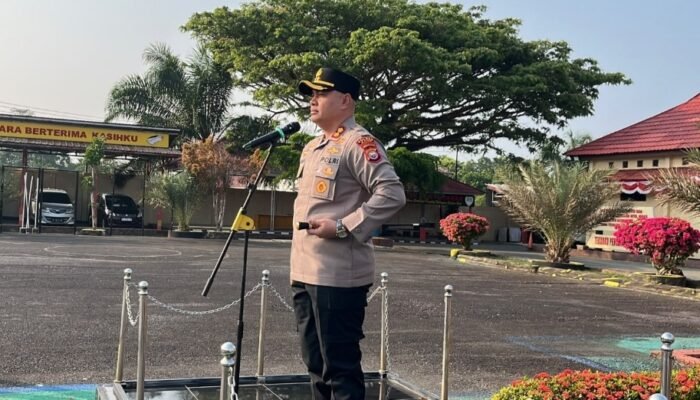 Apel Perdana Jam Pimpinan, Kapolres Kaur AKBP Wiwin Syamsul Arifin Perkenalkan Commander Wish “GAGAH”