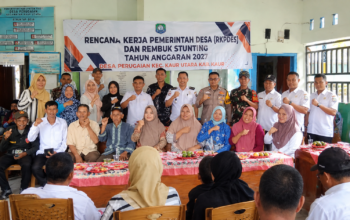Pemdes Perugaian Gelar Musdes RKPDes dan Rembuk Stunting, Program Prioritas Jadi Pembahasan