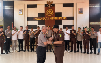 Kapolres Kaur Sambangi Kejari Bintuhan, Perkuat Sinergi Penegakan Hukum