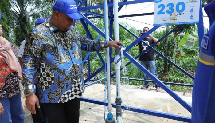 Empat Sumur Air Bersih Diresmikan di Minas, 95 rumah masyarakat Jadi Penerima Manfaat