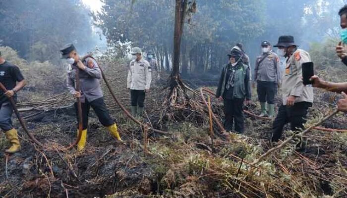 Meski Ikuti Pendidikan Lemhannas di Jakarta, Bupati Siak Tetap Kendalikan Penanganan Karhutla