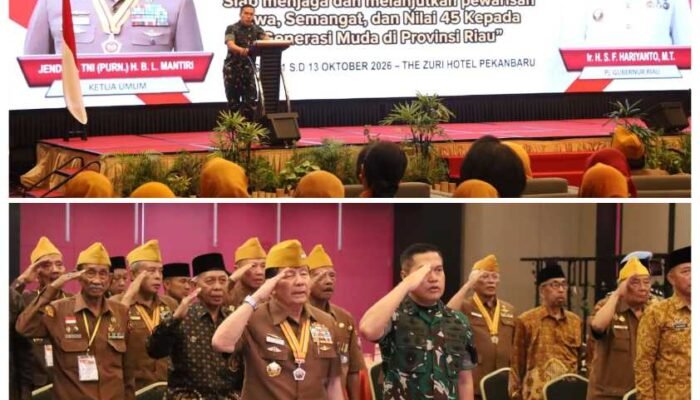 Kodam XIX/Tuanku Tambusai Perkuat Sinergi Bersama LVRI Riau