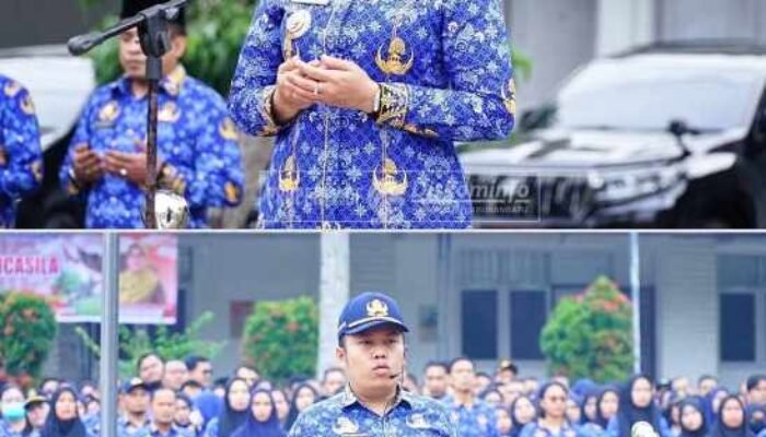 Bupati Maya Hasmita Pimpin Hari Kesaktian Pancasila di BKPP Labuhanbatu