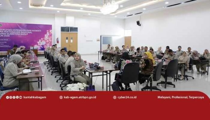 BPN Agam Ikuti Monitoring dan Evaluasi Penanganan Sengketa dan Konflik Pertanahan