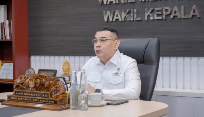 Wamen ATR/Waka BPN: Integrasi Data Hak, Tata Ruang, dan Nilai Tanah Jadi Kunci Tata Kelola Pertanahan