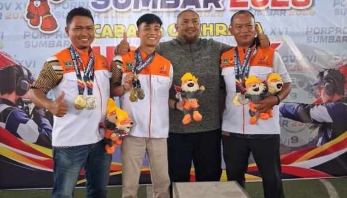 Cabor Menembak Pessel Raih 3 Medali di Porprov XVI Sumbar 2026
