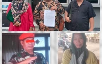 Dugaan Kekerasan Terhadap Perempuan, Oknum TNI AU Berinisial MOH Resmi Dilaporkan ke POM AURI Pekanbaru