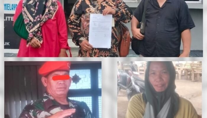 Dugaan Kekerasan Terhadap Perempuan, Oknum TNI AU Berinisial MOH Resmi Dilaporkan ke POM AURI Pekanbaru