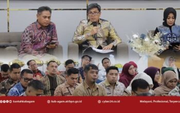 Kantah Agam Ikuti Monitoring dan Evaluasi Kinerja, Perkuat Integritas dan Akuntabilitas Pelayanan