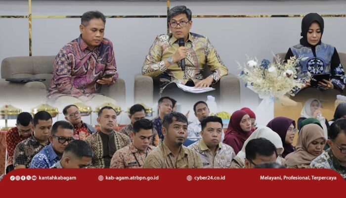 Kantah Agam Ikuti Monitoring dan Evaluasi Kinerja, Perkuat Integritas dan Akuntabilitas Pelayanan