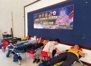 Polres Kaur Gelar Donor Darah dalam Rangka Hari Jadi Humas Polri ke-75 Tahun 2026