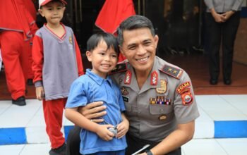 Wujudkan Polisi Sahabat Anak, Kapolda Bengkulu Edukasi Generasi Penerus Bangsa Sejak Dini