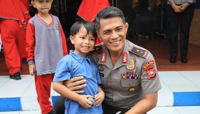 Wujudkan Polisi Sahabat Anak, Kapolda Bengkulu Edukasi Generasi Penerus Bangsa Sejak Dini