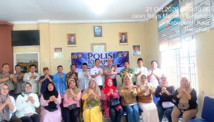 Polisi Kumpul Bersama Masyarakat, Kapolres Kaur Serap Aspirasi Warga