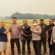 Tak Hanya Padamkan Api, Polri Selamatkan Anak Beruang Madu Terdampak Karhutla