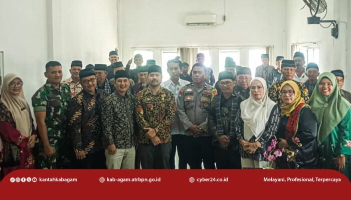 Kantah Agam Gencarkan Pemahaman Pertanahan Berbasis Adat Lewat Sosialisasi Bersama Ninik Mamak