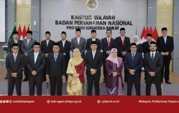 Pelantikan Pejabat Manajerial, Ririen Elisa Resmi Pimpin Kantah Agam