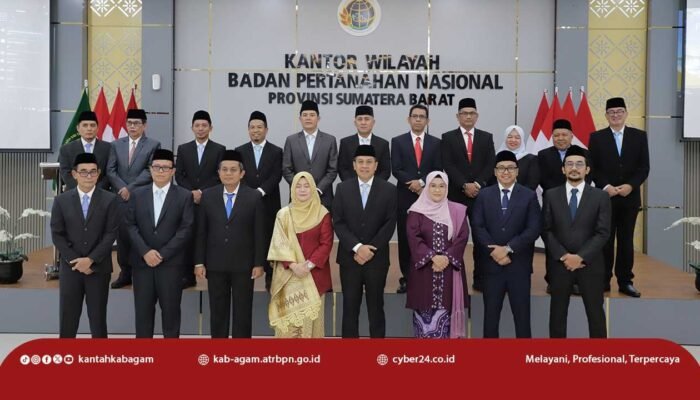 Pelantikan Pejabat Manajerial, Ririen Elisa Resmi Pimpin Kantah Agam