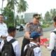 Polisi bersama masyarakat, Polisi peduli pendidikan, Kapolres Kaur dan Jajaran Hadir di Tengah Masyarakat Melalui Gaktur Pagi dan Police Goes to School