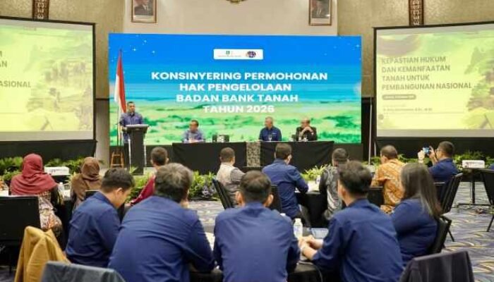 Konsinyering HPL Badan Bank Tanah, Wamen Ossy Ingatkan Soal Keseimbangan Kecepatan Layanan dan Kepastian Hukum